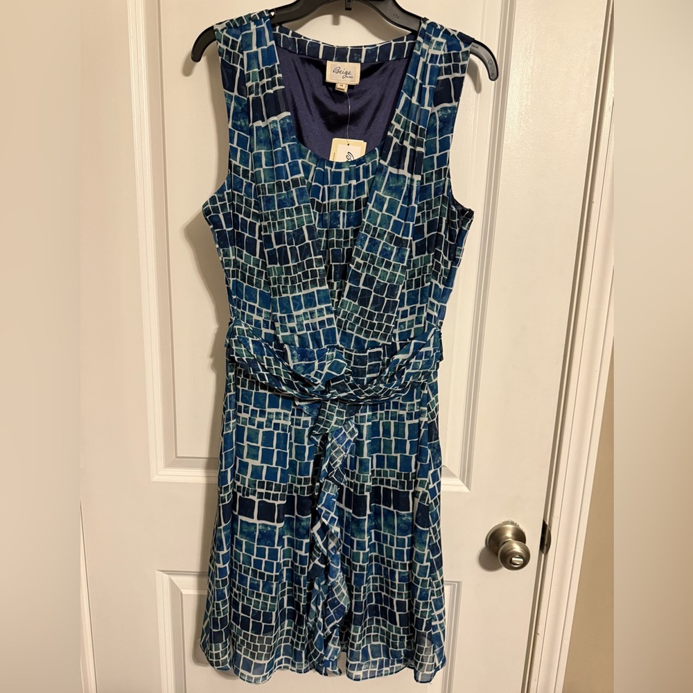 Beige by ECI Blue Dress